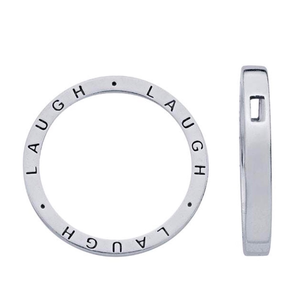 Sterling Silver “Laugh” Pendant (Pendant only)